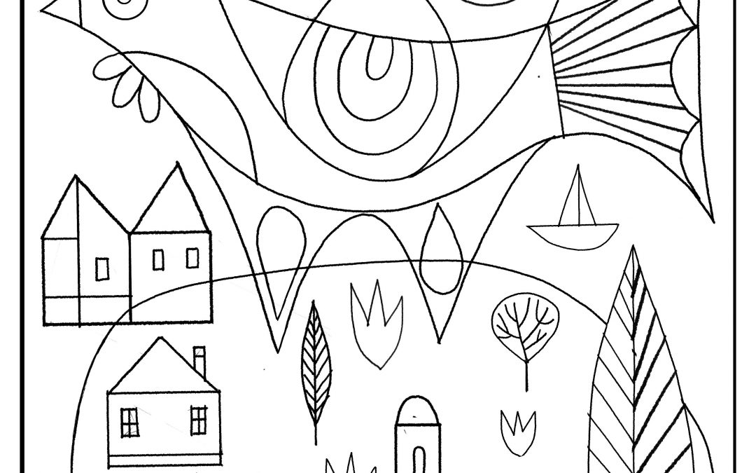 Day 8: Coloring Pages